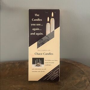 Chace vintage dripless Wax Candles